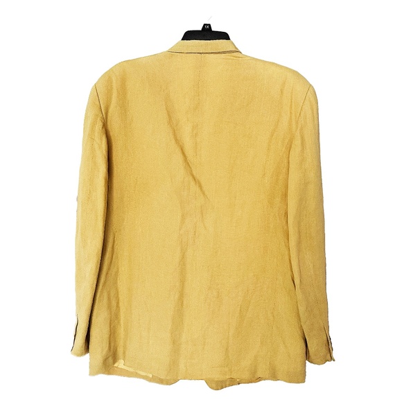 Vintage 70s GUCCI Resort Summer linen Jacket men's blazer Made in Italy. - Picture 2 of 8